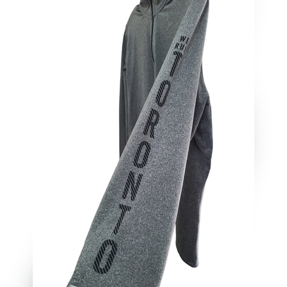 NIKE Dri Fit Reflective We Run 1/4 Zip Gray Jacket Size Medium - Picture 4 of 10